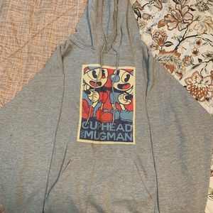 Vintage Cuphead and Mugman Hoodie